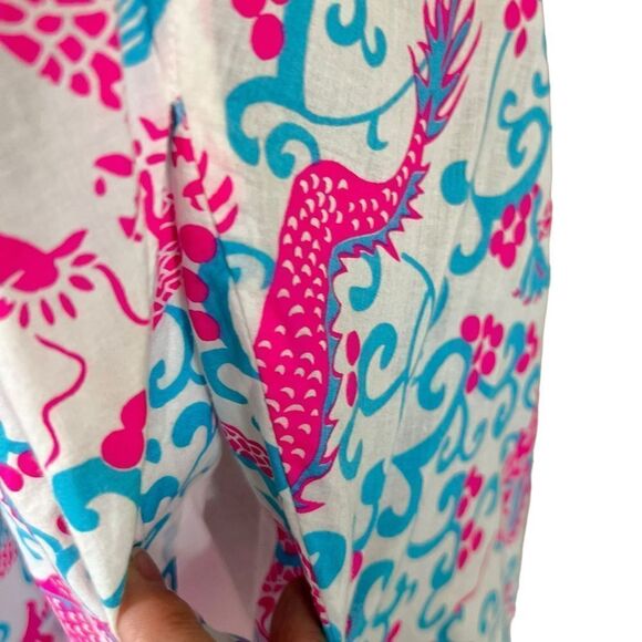Gretchen Scott Dragon Print Tunic Dress - Picture 5 of 16